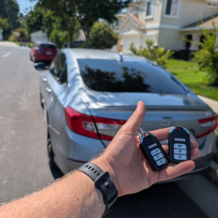 Honda key replacement in Sacramento