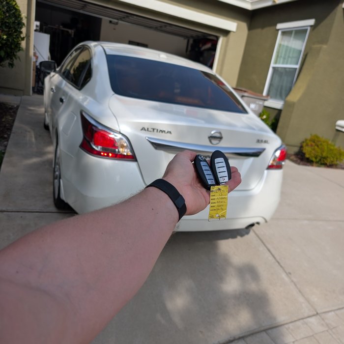Nissan Altima key replacement in Sacramento