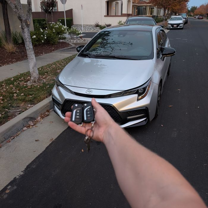 Toyota key replacement in Sacramento